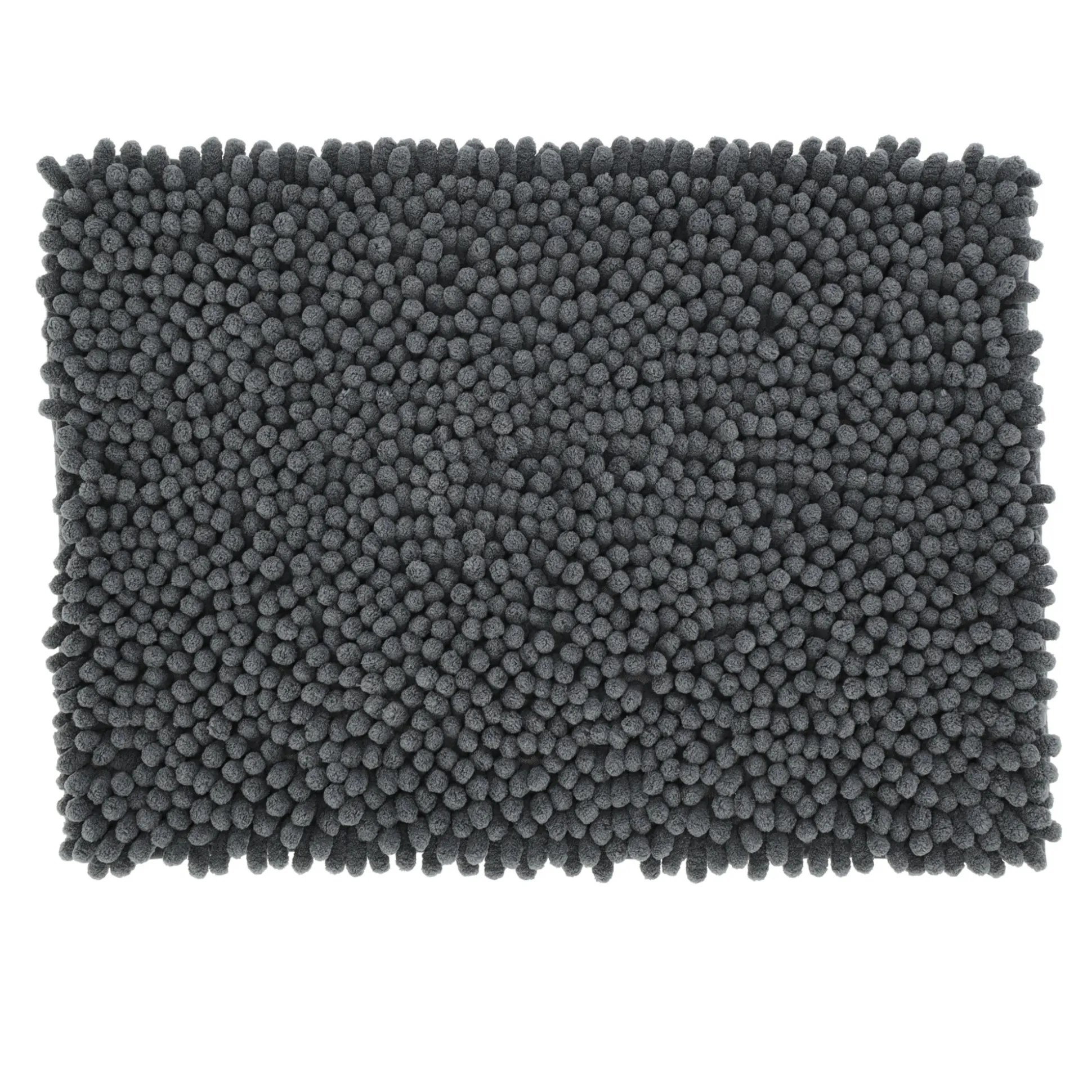 Hondenmat chenille 55 x 38 cm grijs