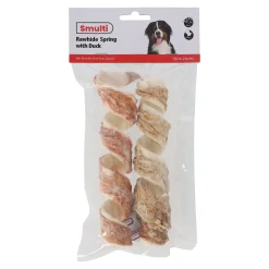 Hondensnack duck spring 18cm 2st