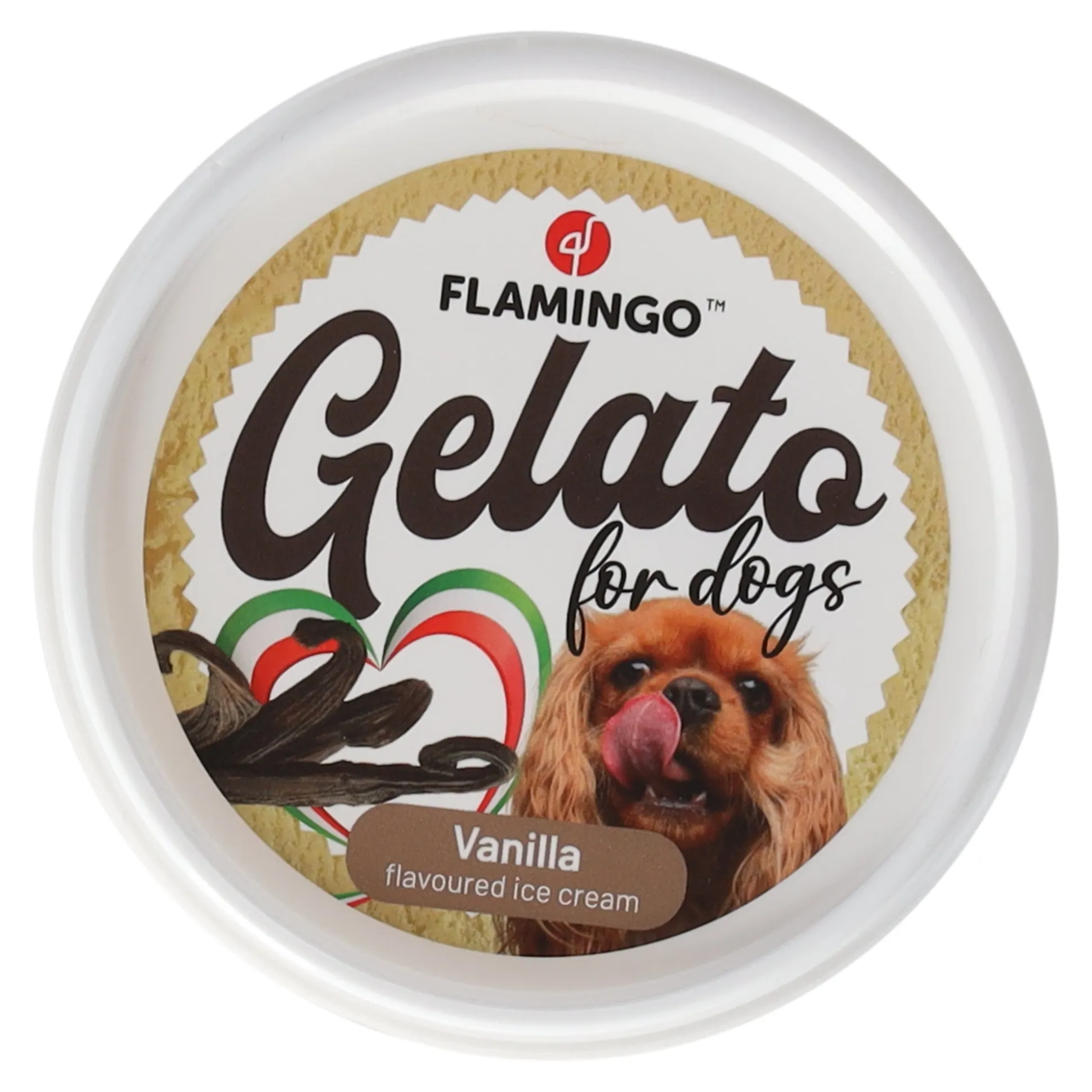 Hondensnack Gelato ijs vanille/appel/aardbei assorti