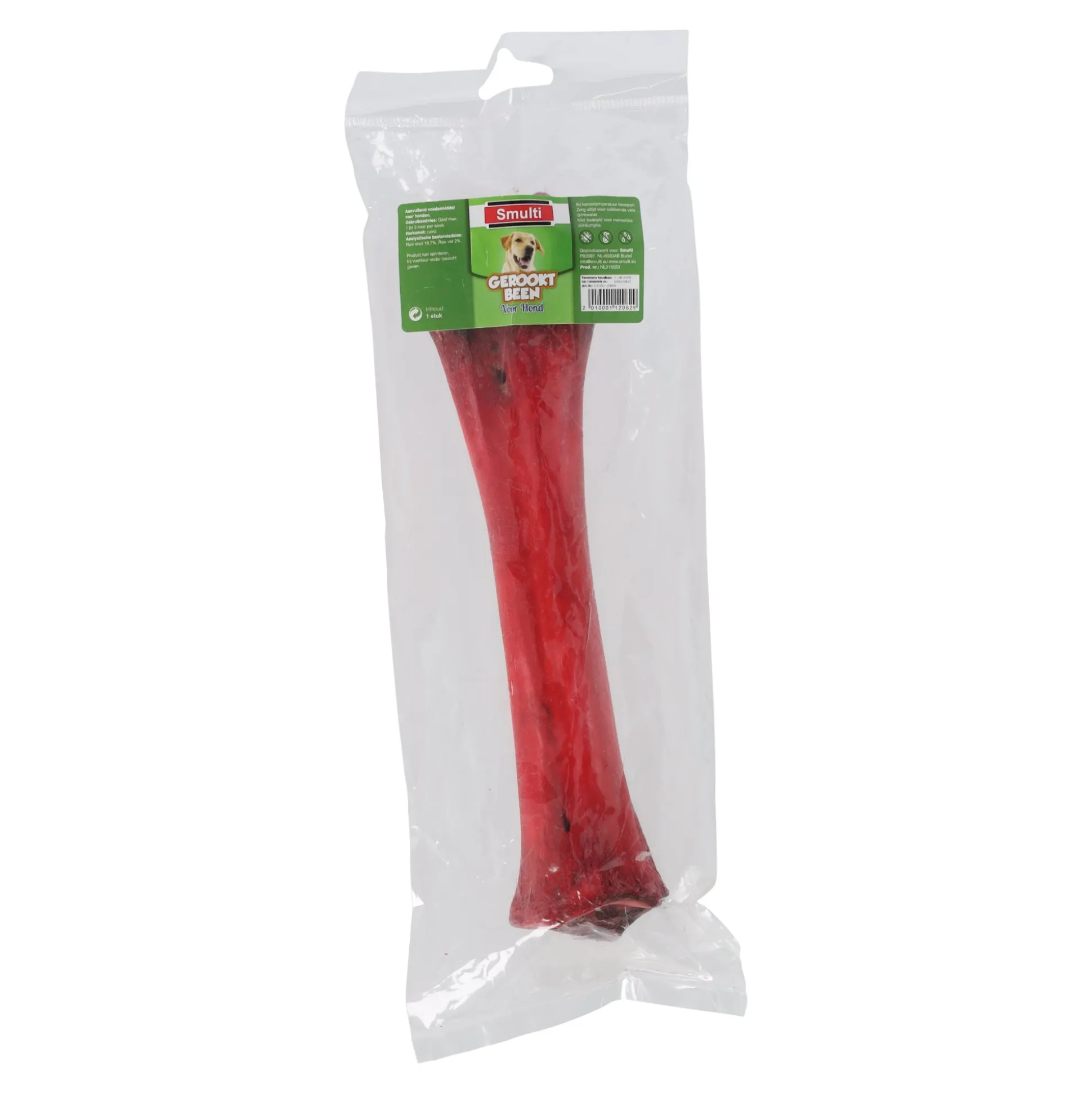 Hondensnack gerookt been groot