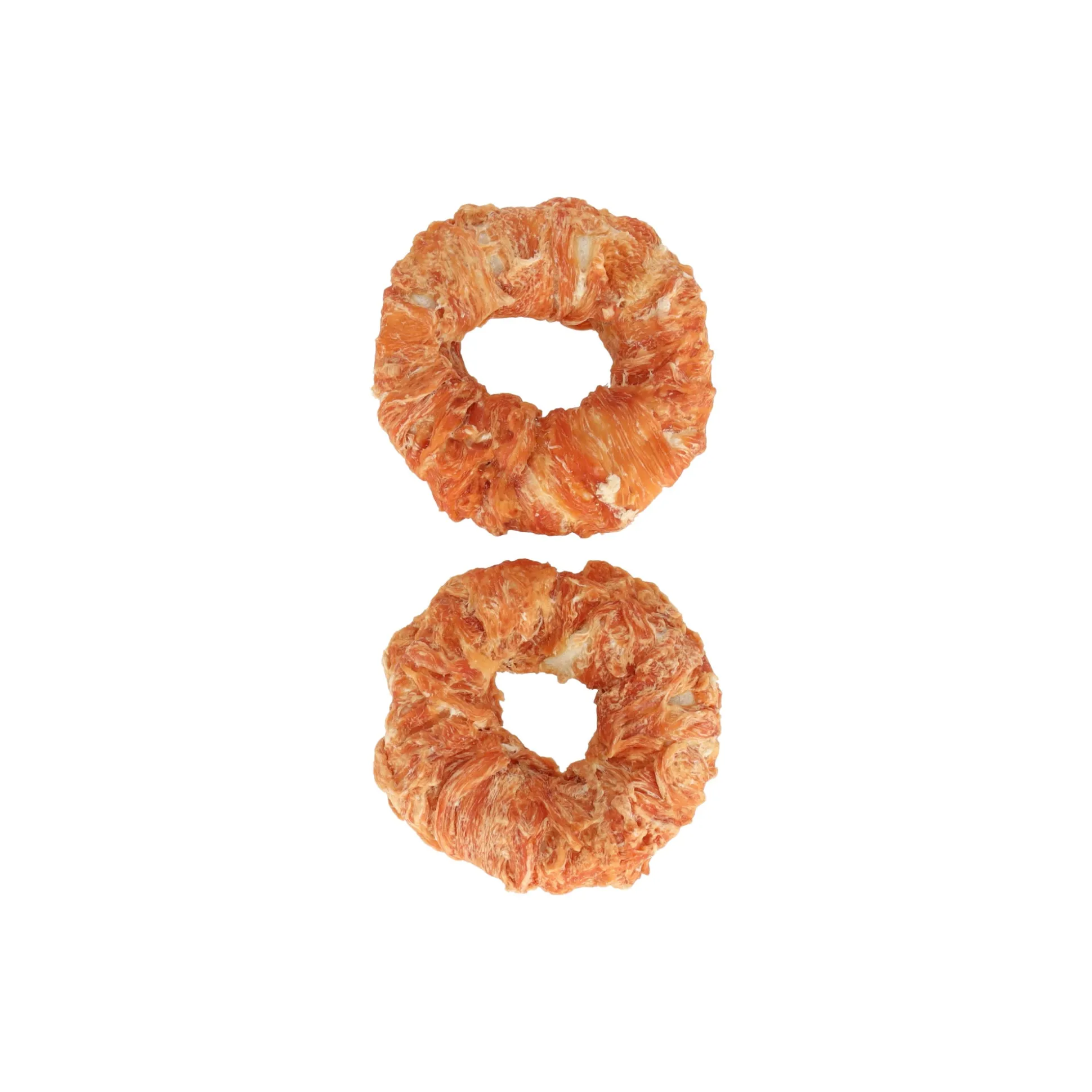 Hondensnack kip donut 12 cm 2st