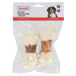 Hondensnack kip knoopbeen 11cm 2st
