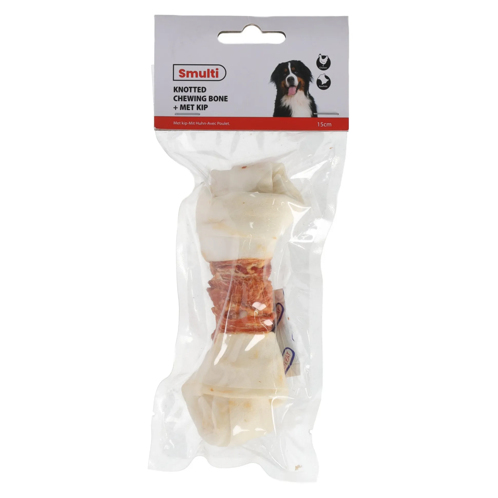 Hondensnack kip knoopbeen 15cm