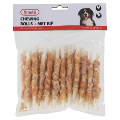 Hondensnack kip stick 12cm 30st