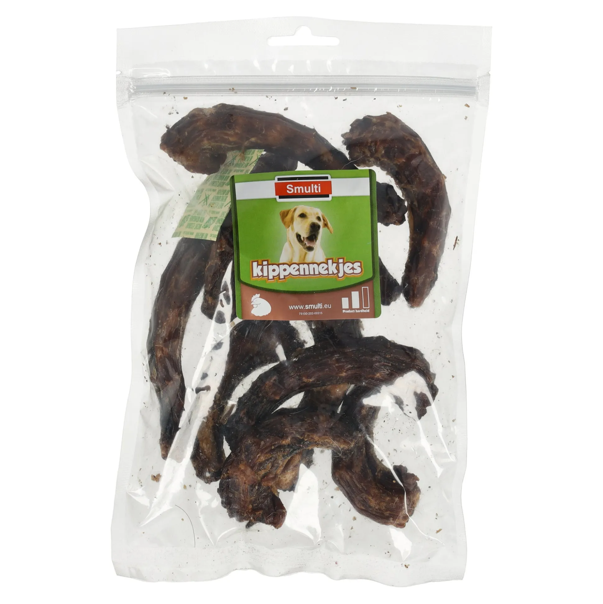 Hondensnack kippennek 200g Smulti