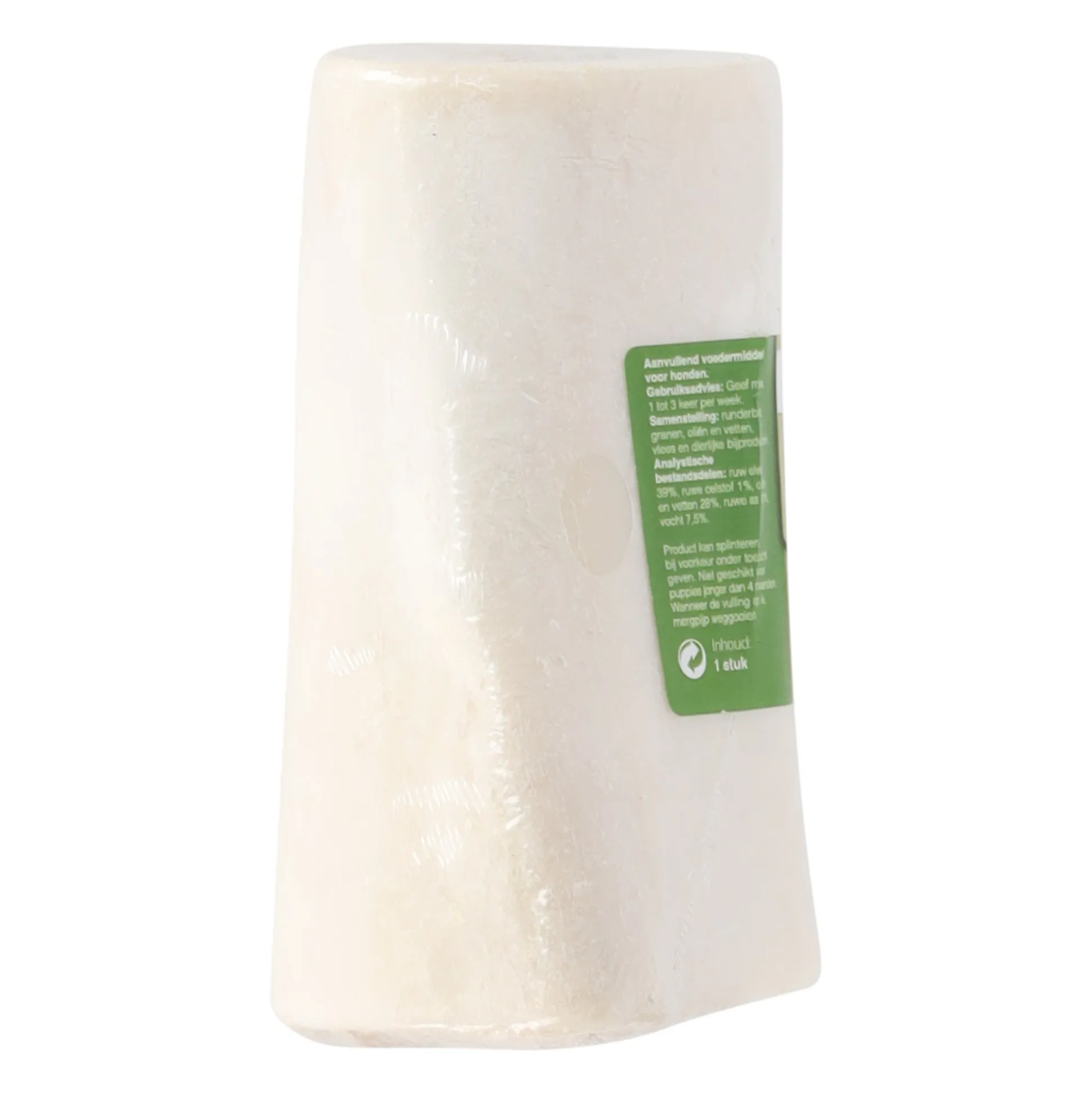Hondensnack mergpijp calcium pate