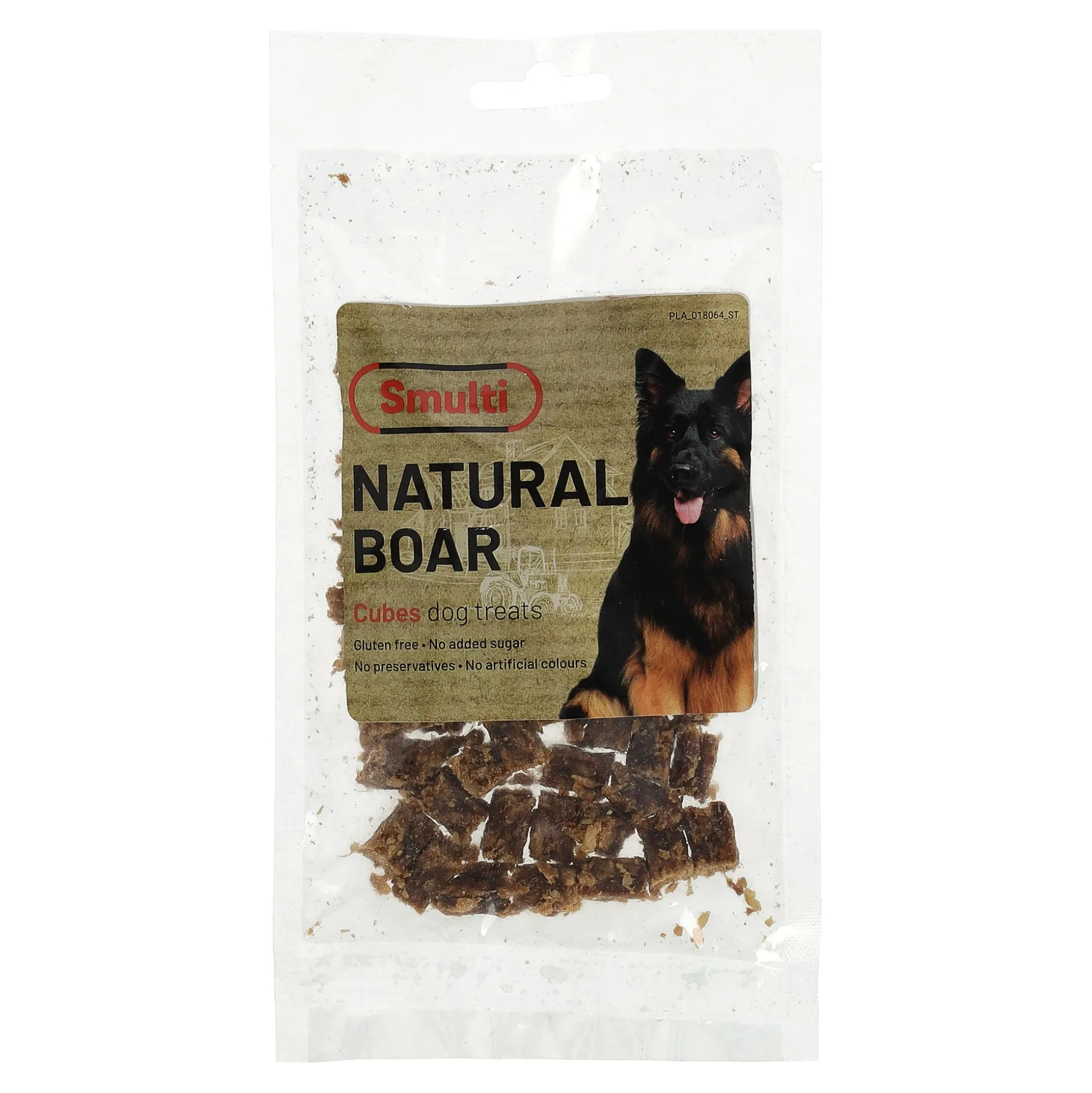 Hondensnack nature everzwijn blokjes 80g Smulti