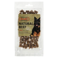 Hondensnack nature rund blokjes 80g Smulti