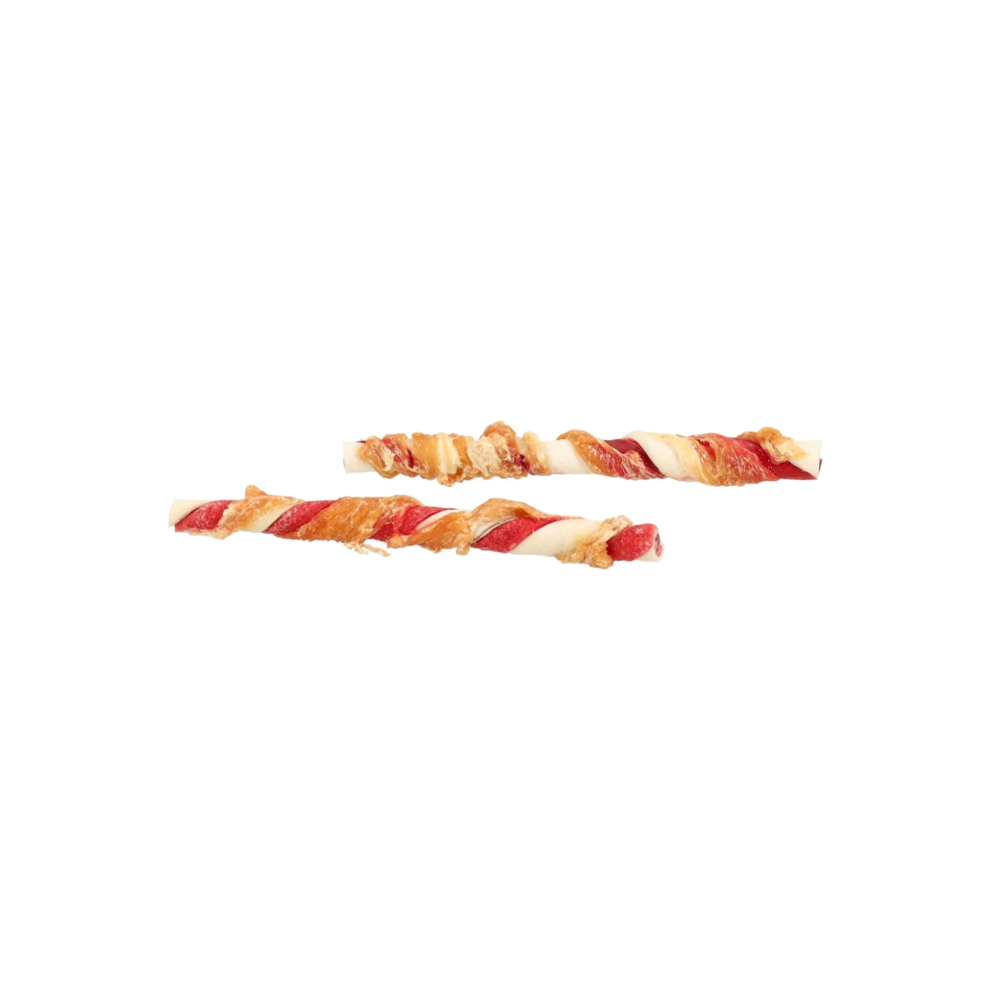 Hondensnack rawhide staaf + kip 7/8mm 12cm 70g Smulti