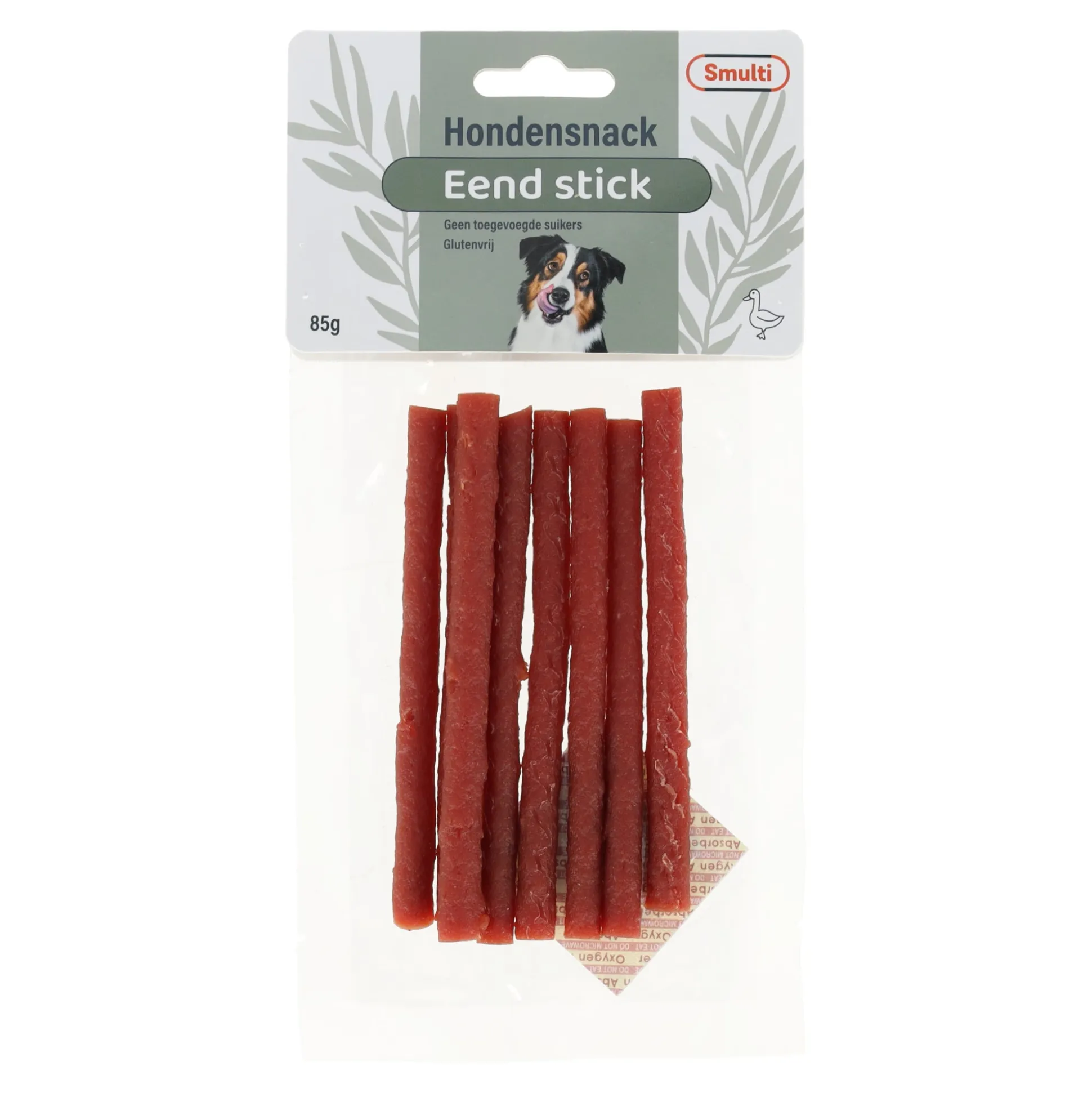 Hondensnack stick eend 85g