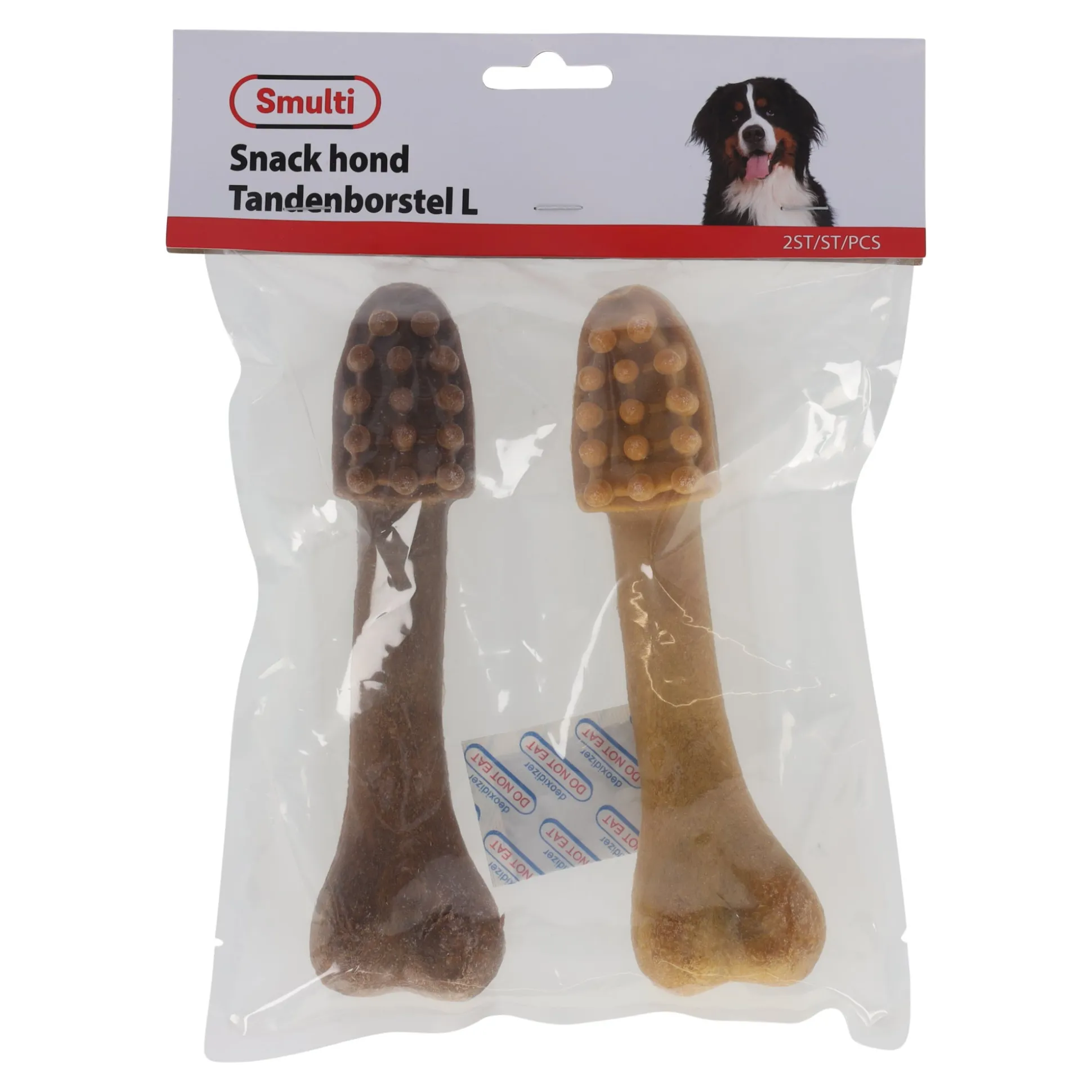 Hondensnack tandenborstel L 2st