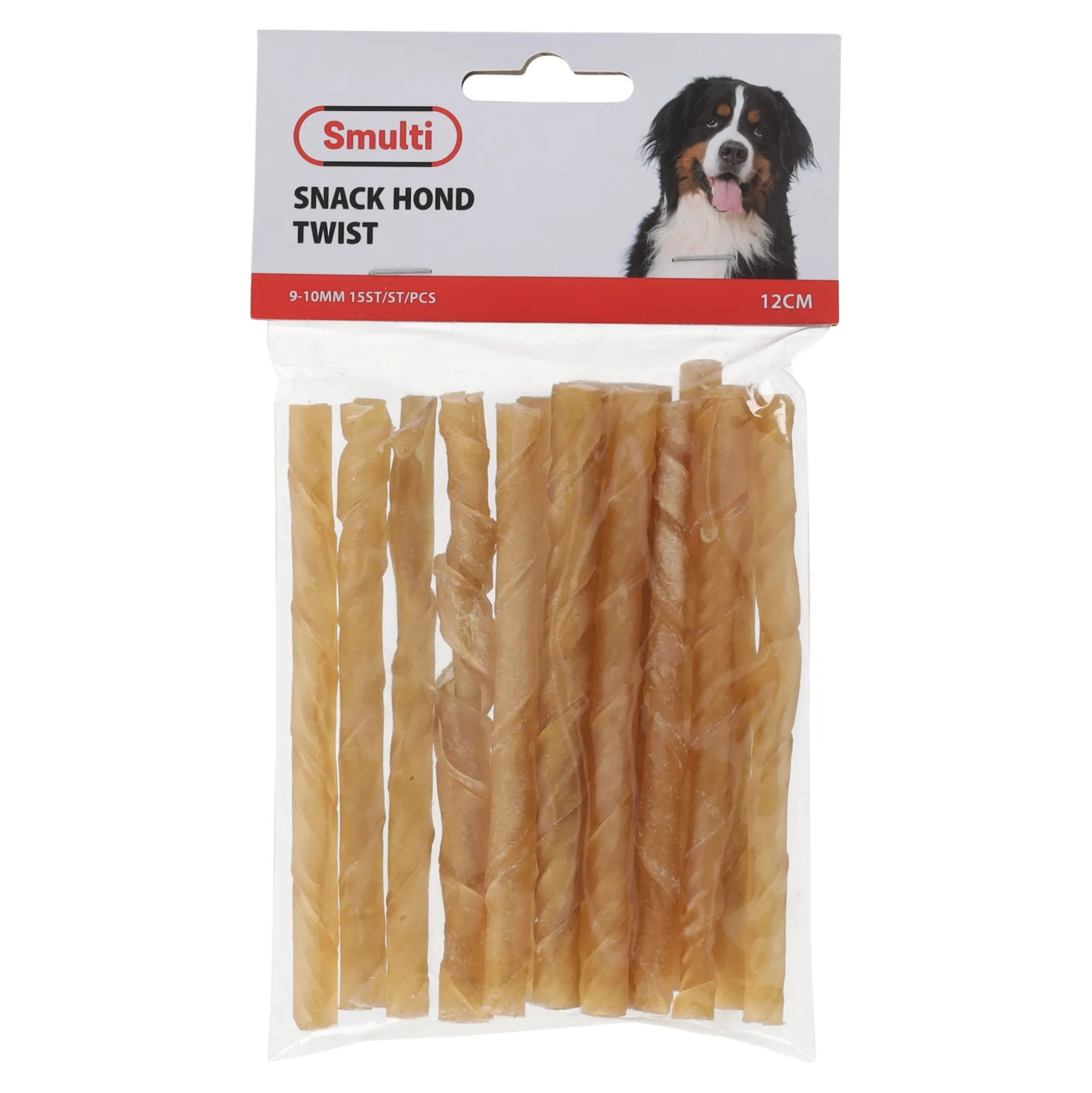 Hondensnack twist 12 cm 9-10mm 15st