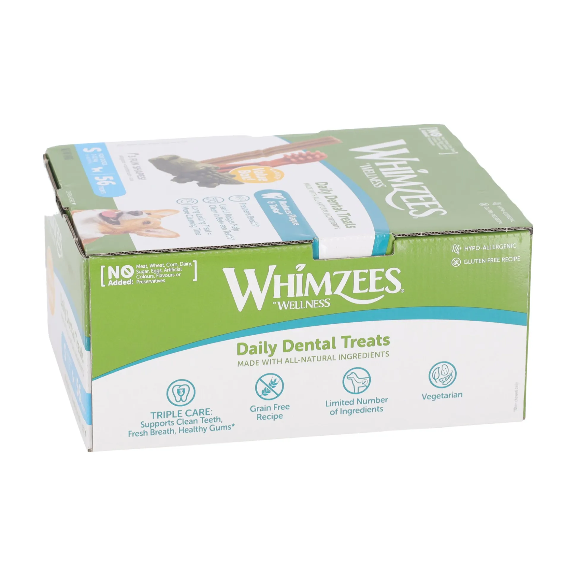 Hondensnack variety box S 56st Whimzees