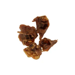 Hondensnack varkensoor schelp 250g