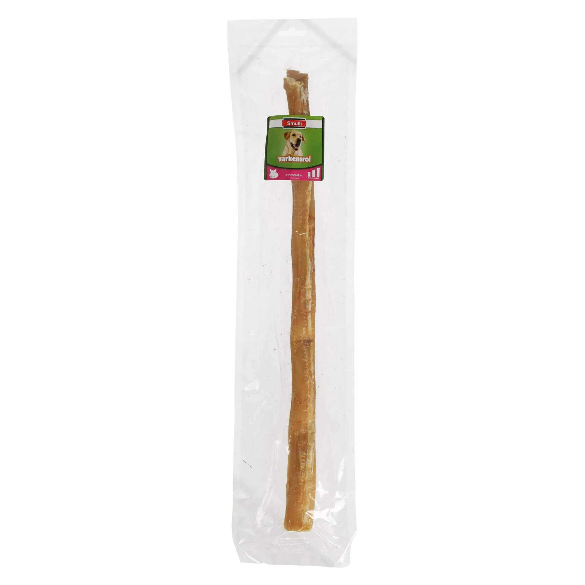 Hondensnack varkensrol 50cm Smulti
