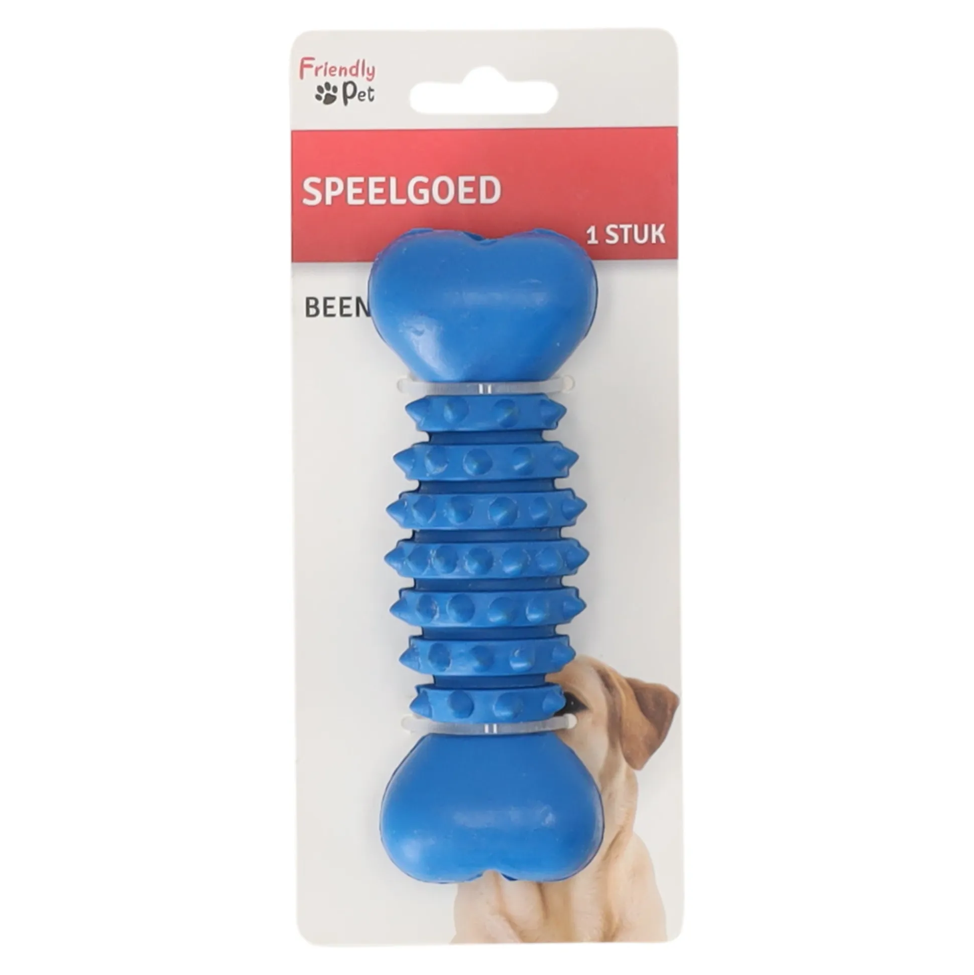 Hondenspeelgoed been + stekels 14cm