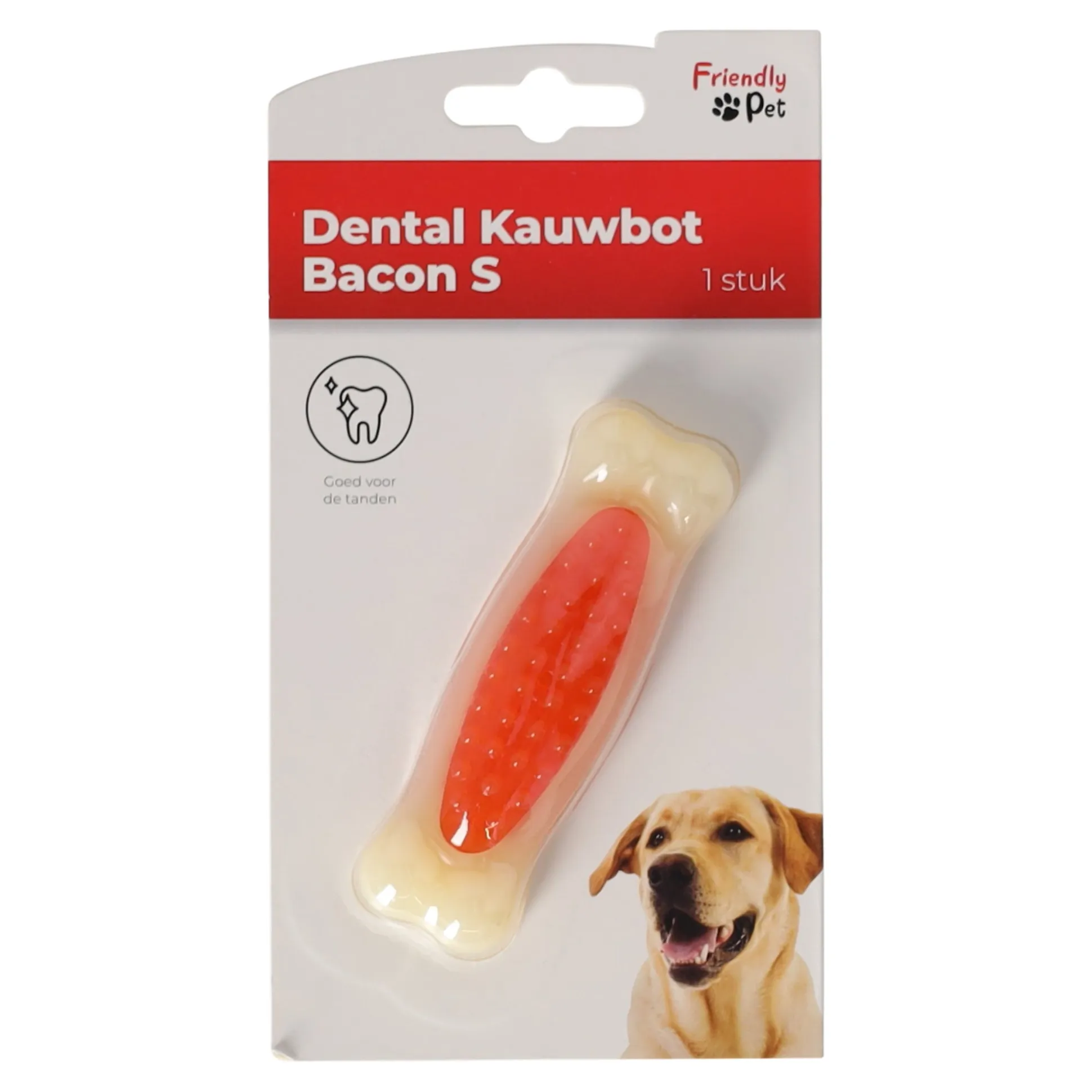 Hondenspeelgoed bot bacon dental S