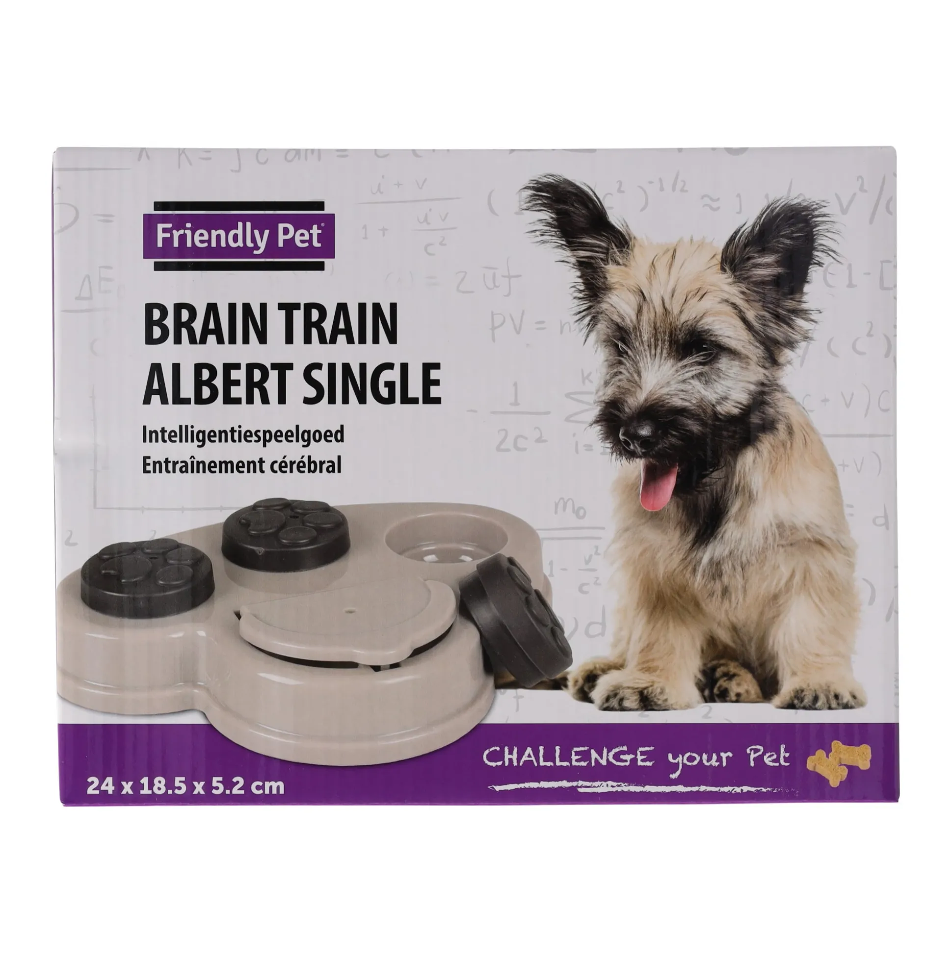 Hondenspeelgoed brain train 24cm