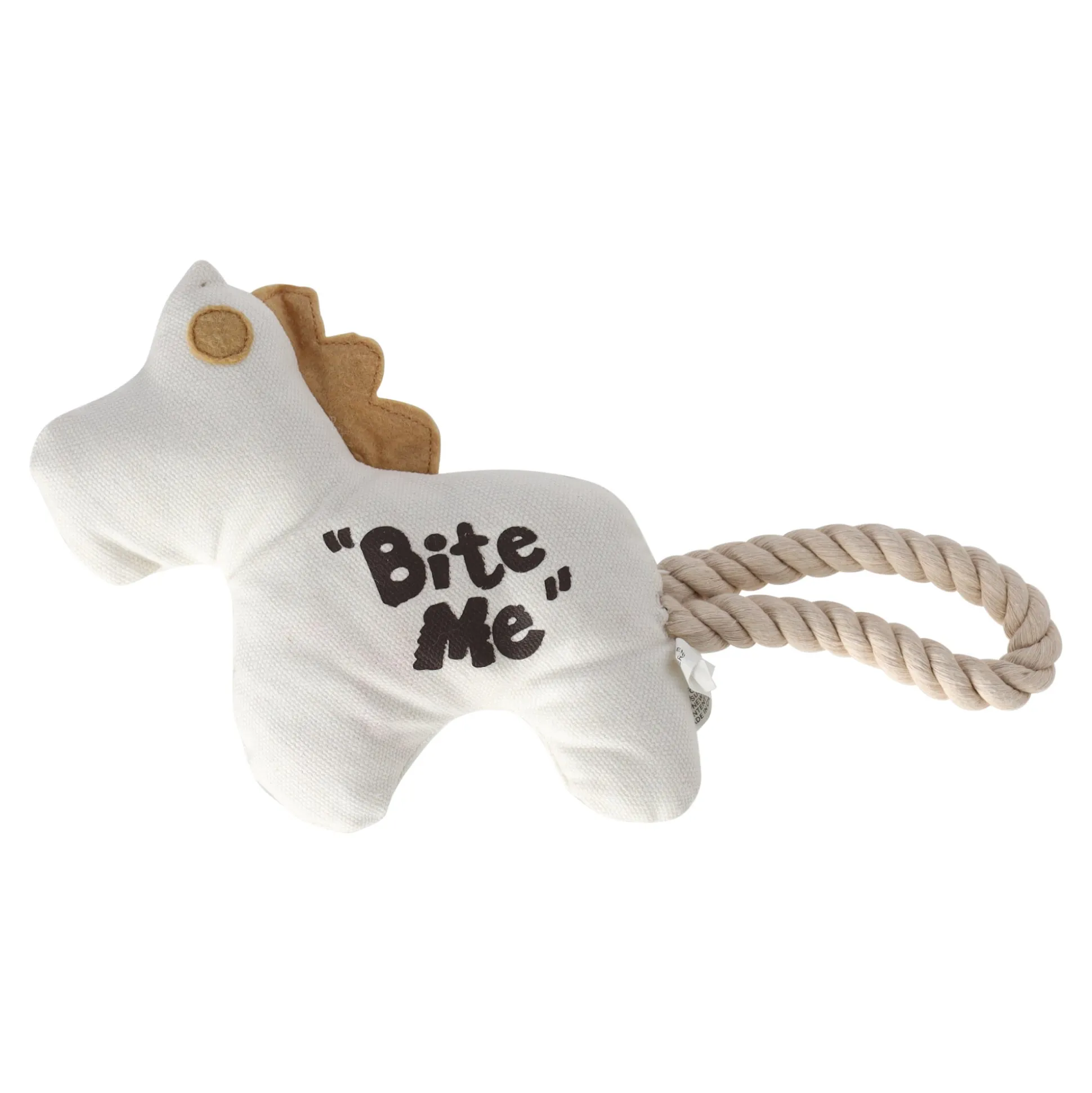 Hondenspeelgoed canvas pony