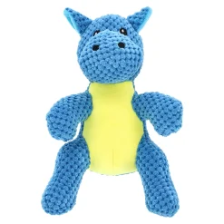 Hondenspeelgoed dino blauw 27 cm
