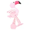 Hondenspeelgoed flamingo roze 16x35cm
