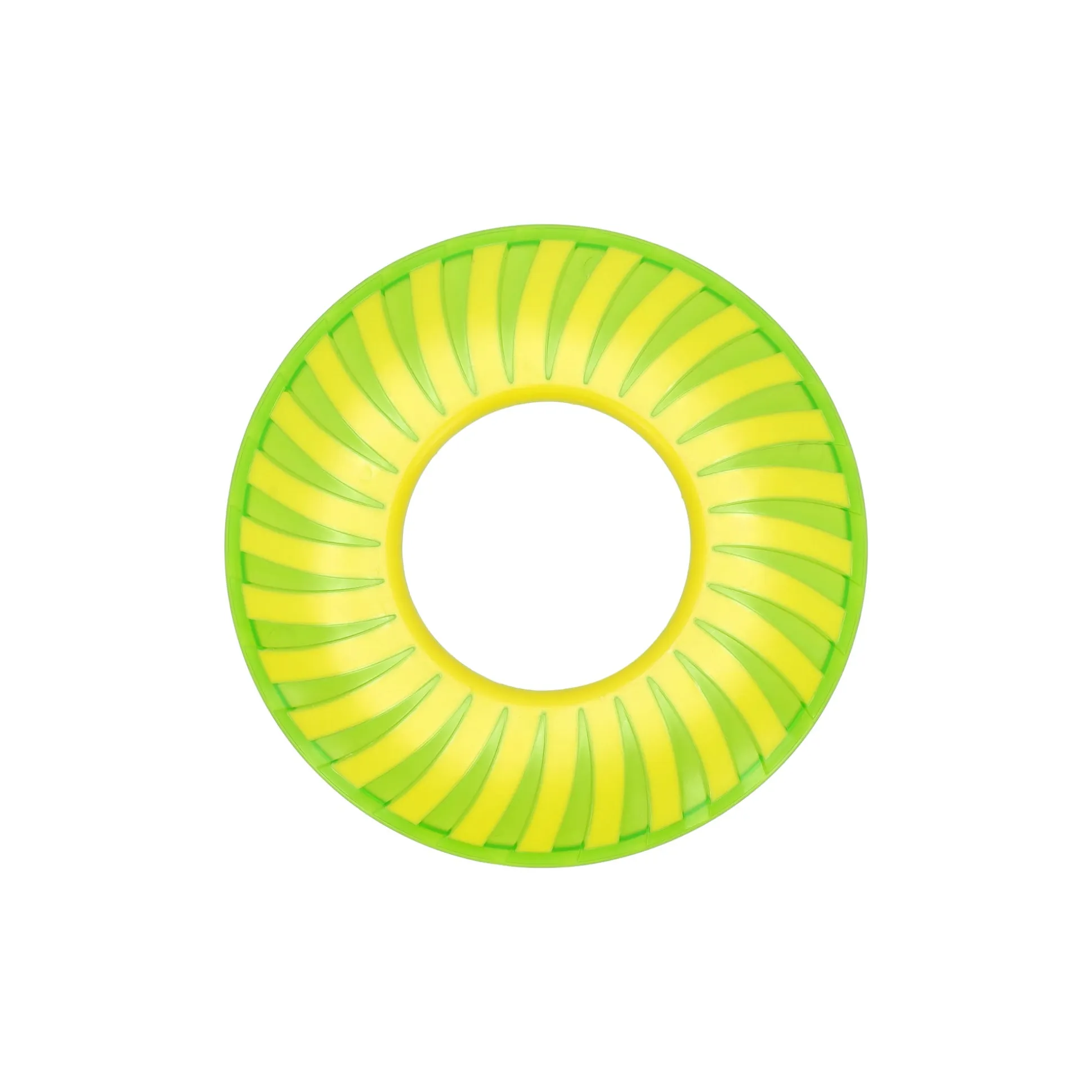 Hondenspeelgoed Frisbee 25cm geel/groen