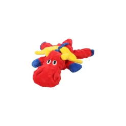 Hondenspeelgoed Jorre draak rood 23x35x8cm
