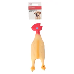 Hondenspeelgoed kip latex small