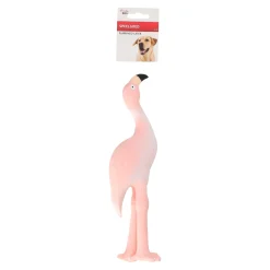 Hondenspeelgoed latex flamingo