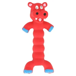 Hondenspeelgoed latex funny pig 19cm