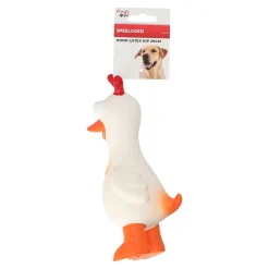 Hondenspeelgoed latex kip 20cm