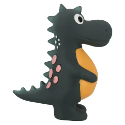 Hondenspeelgoed latex Puga dino zwart L