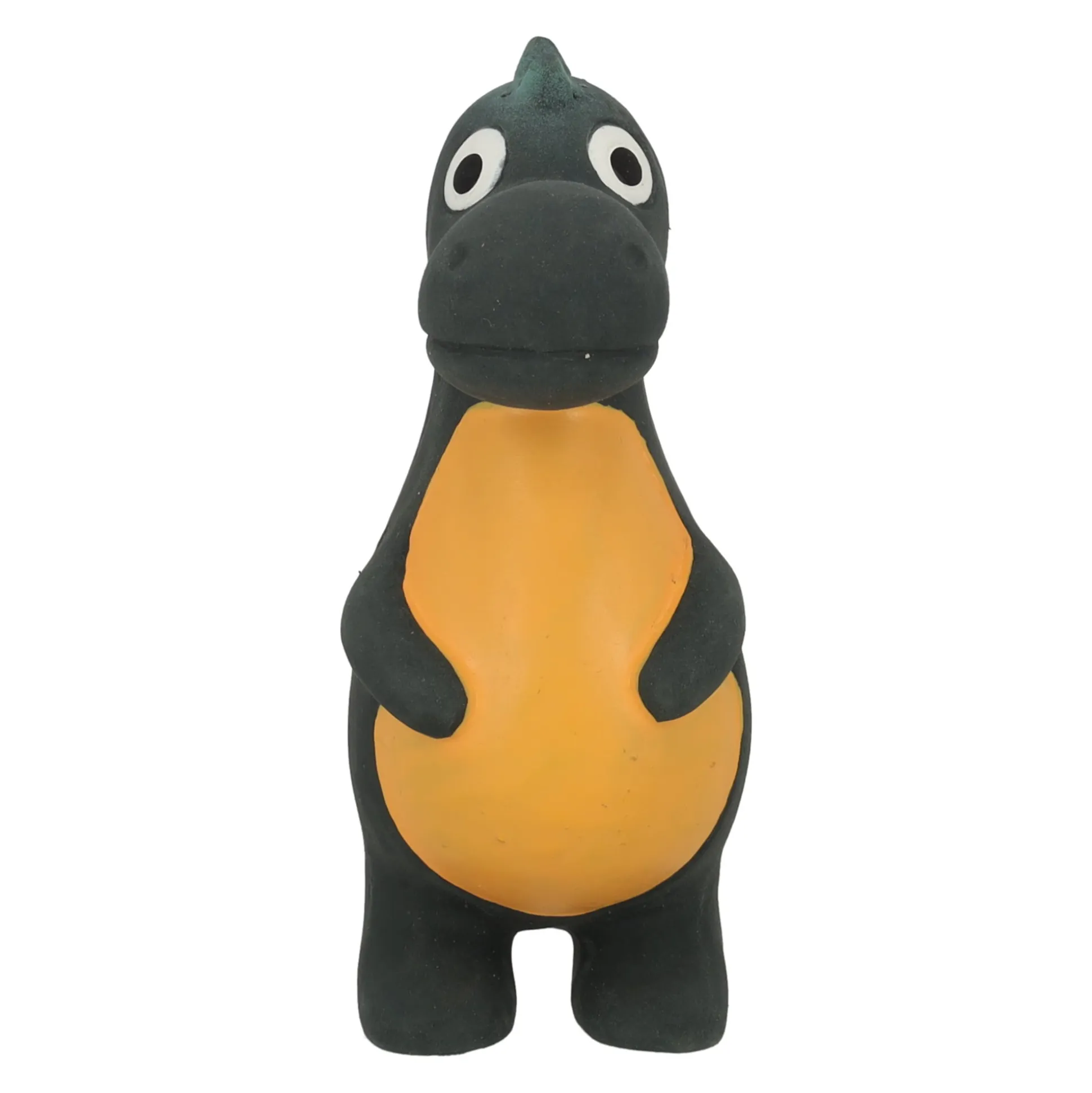 Hondenspeelgoed latex Puga dino zwart S