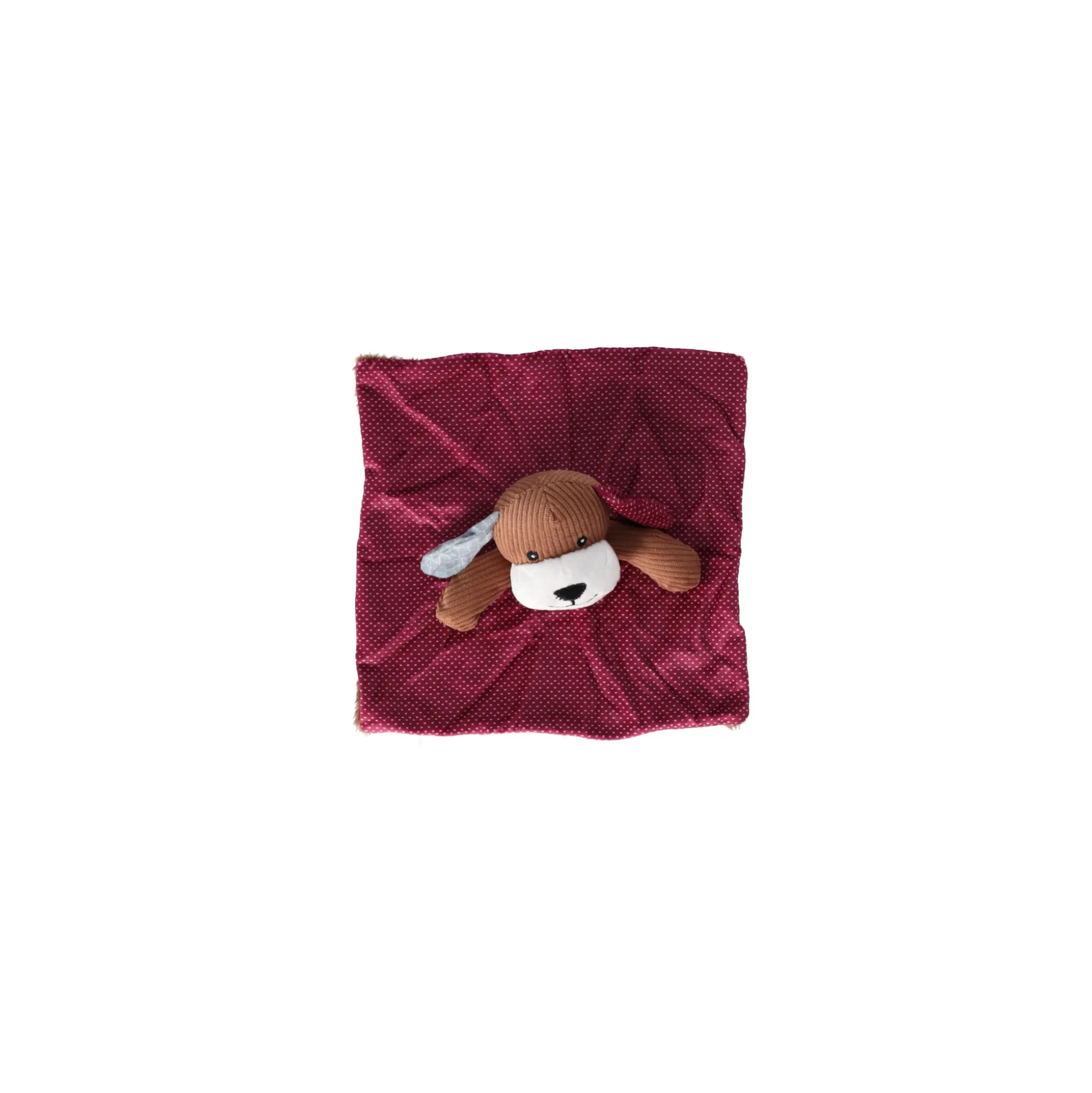 Hondenspeelgoed Nilak plush bruin 26cm
