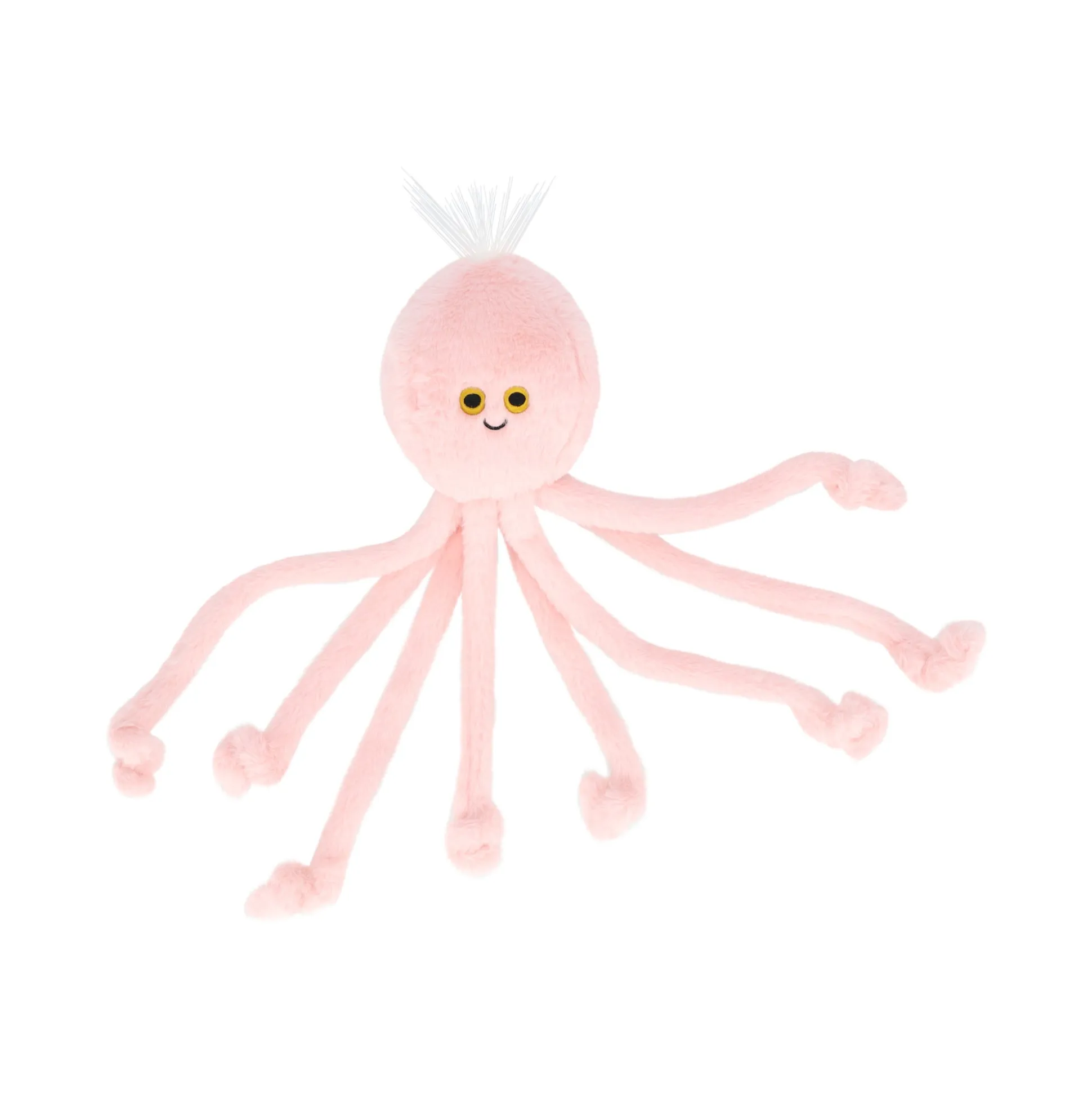 Hondenspeelgoed Paulo octopus roze S 12,5x11,5x47cm
