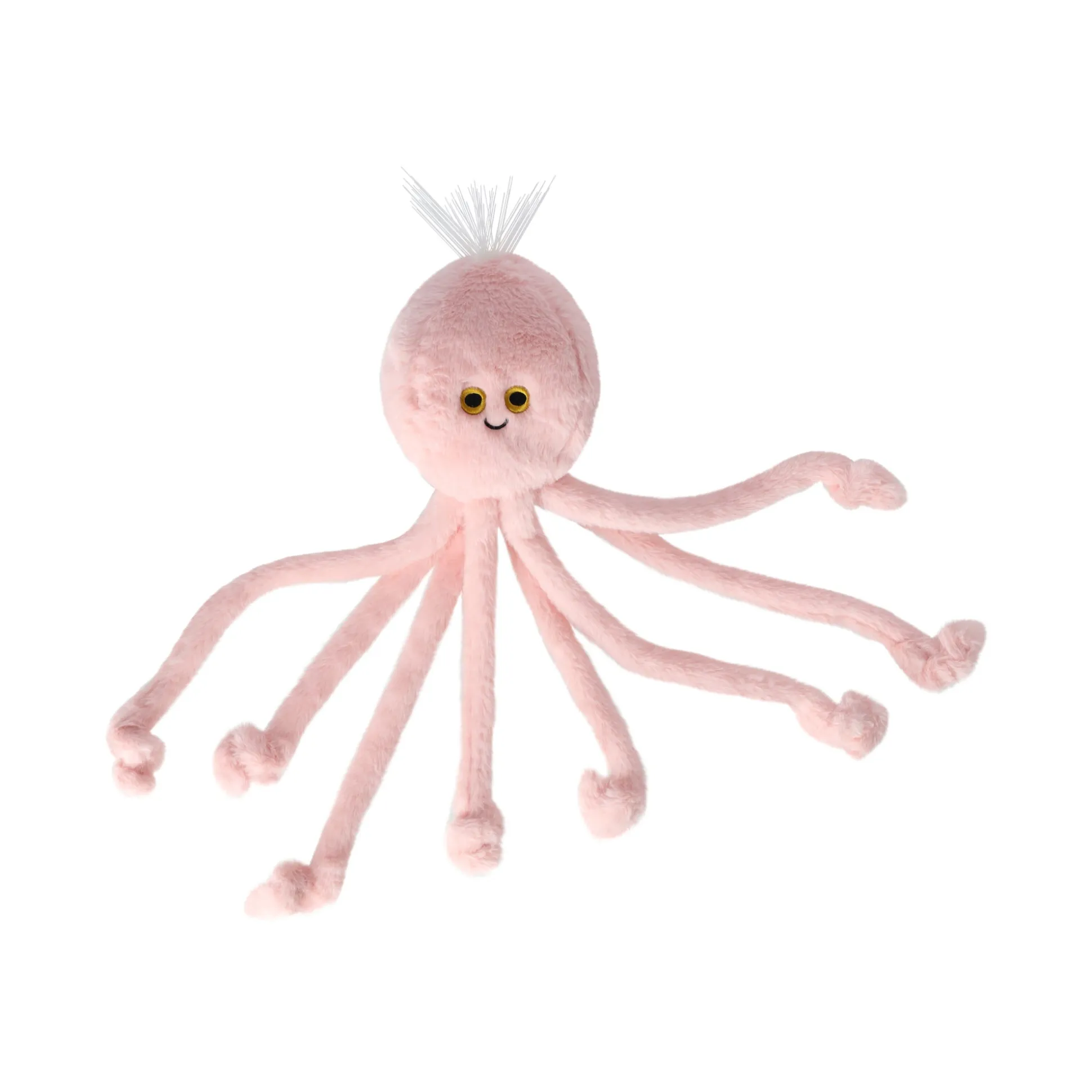 Hondenspeelgoed Paulo octopus roze S 12,5x11,5x47cm