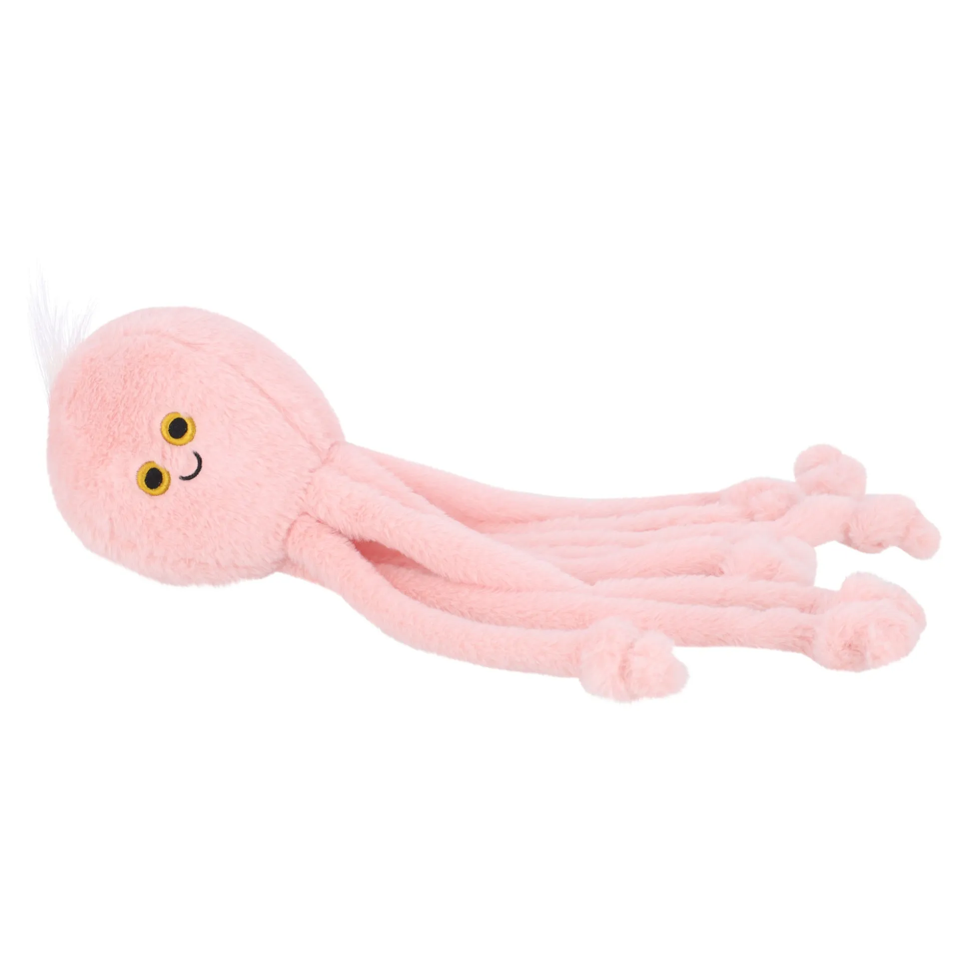 Hondenspeelgoed Paulo octopus roze S 12,5x11,5x47cm