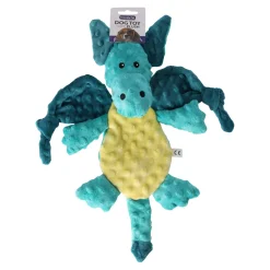 Hondenspeelgoed pluche draak 40cm