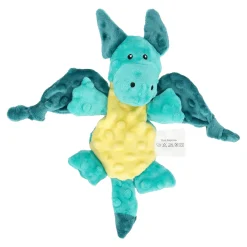 Hondenspeelgoed pluche draak 26cm