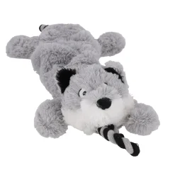 Hondenspeelgoed plush dier met touw 53 cm