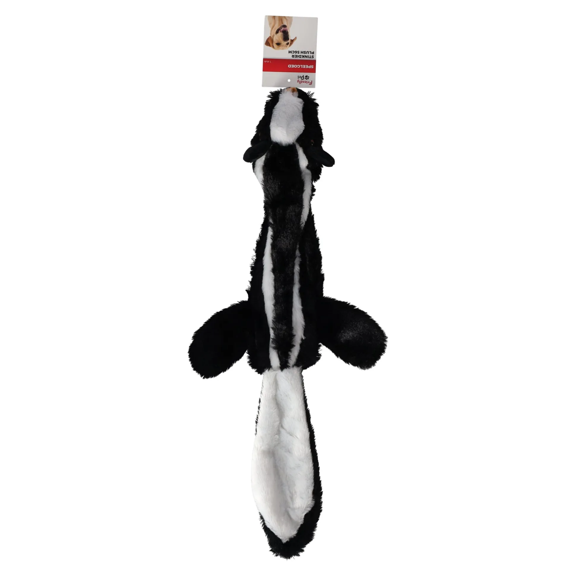 Hondenspeelgoed plush stinkdier 56cm