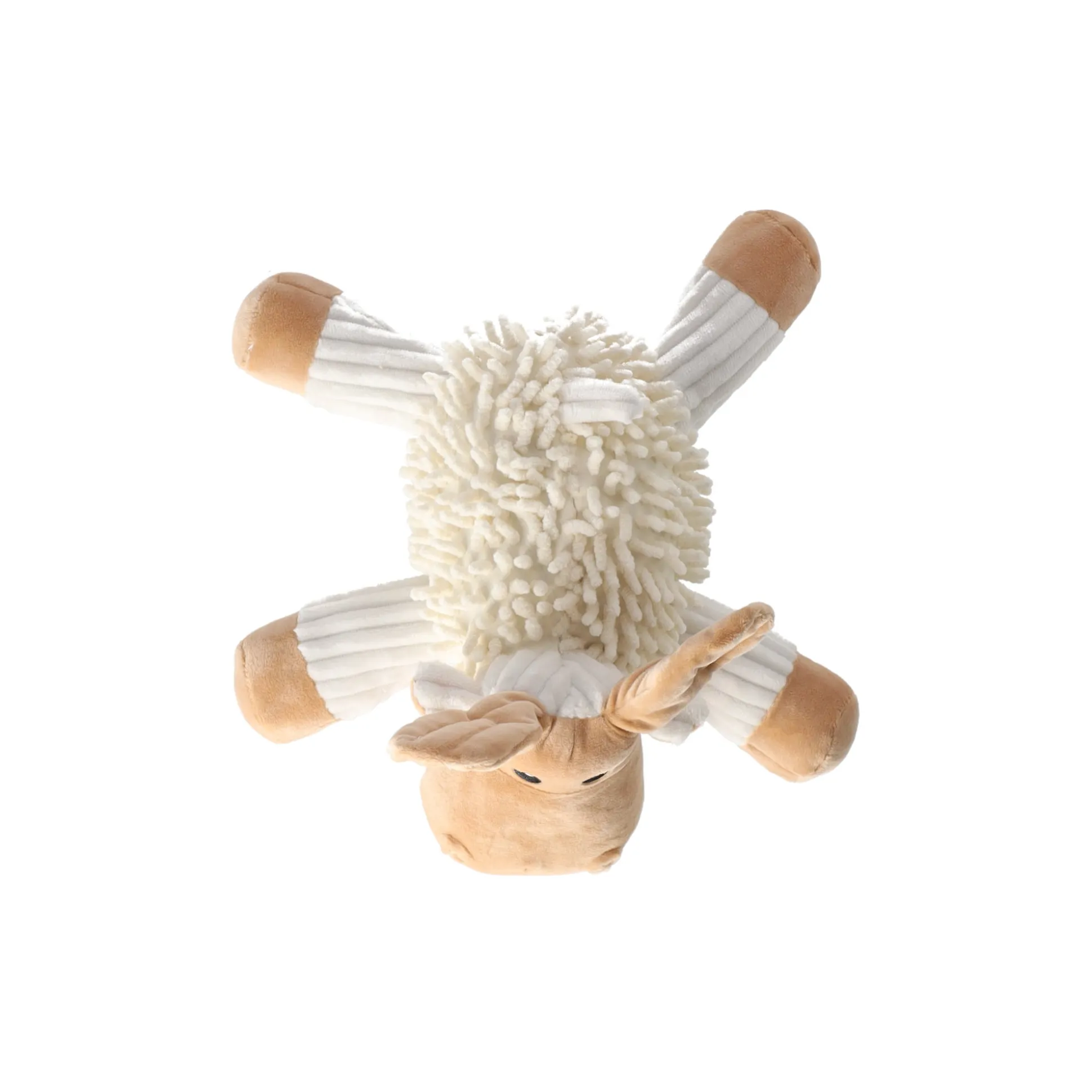 Hondenspeelgoed rendier beige 28x18cm