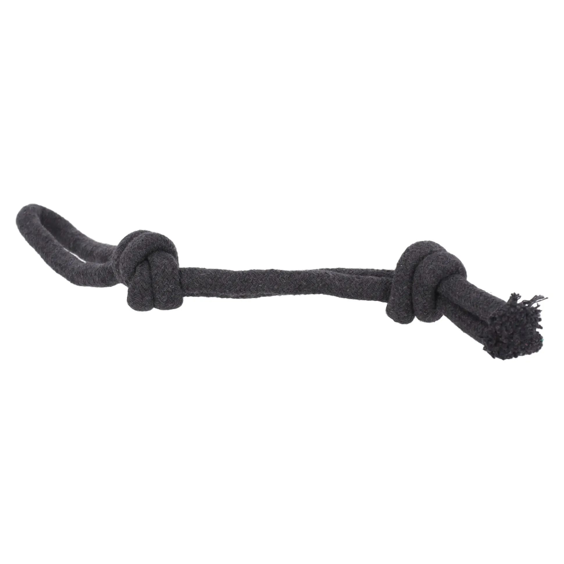 Hondenspeelgoed Ringo trektouw grijs 12mm 35cm