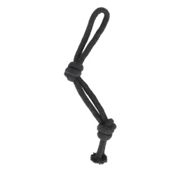 Hondenspeelgoed Ringo trektouw grijs 12mm 35cm