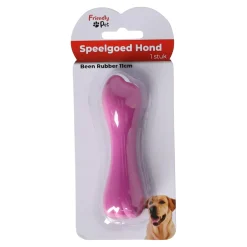 Hondenspeelgoed rubber been 11cm