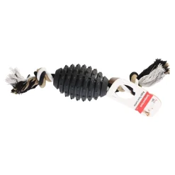 Hondenspeelgoed rugby + touw Jumbo