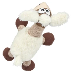 Hondenspeelgoed Shappo schaap bruin 16x25x32cm