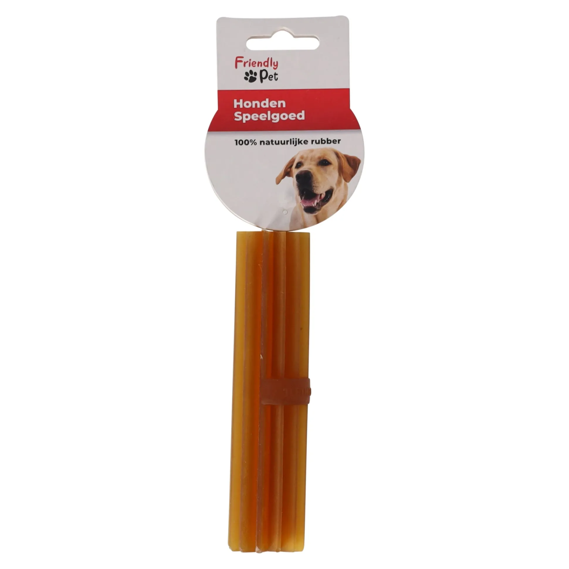 Hondenspeelgoed staaf bruin 14,8x3,5cm