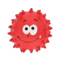 Hondenspeelgoed stekelbal 9cm latex