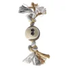 Hondenspeelgoed touw 2 knoop + bal
